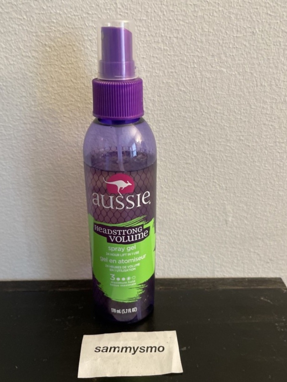 Aussie Headstrong Volume Spray Hair Gel, #3 Maximum Hold 5.7oz. Discont See Desc